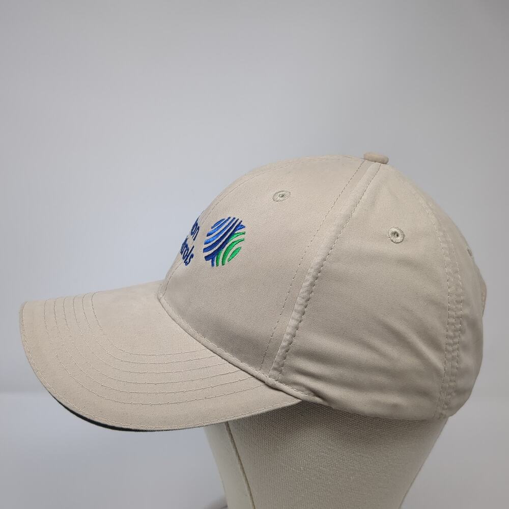 Johnson Controls Strapback Hat Beige Solid One Si… - image 3
